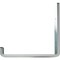 Ekena Millwork Steel Hanging Shelf Bracket, Unfinished 2"W x 10"D x 6 1/2"H BKTM02X10X06HSCRS - alternate 9